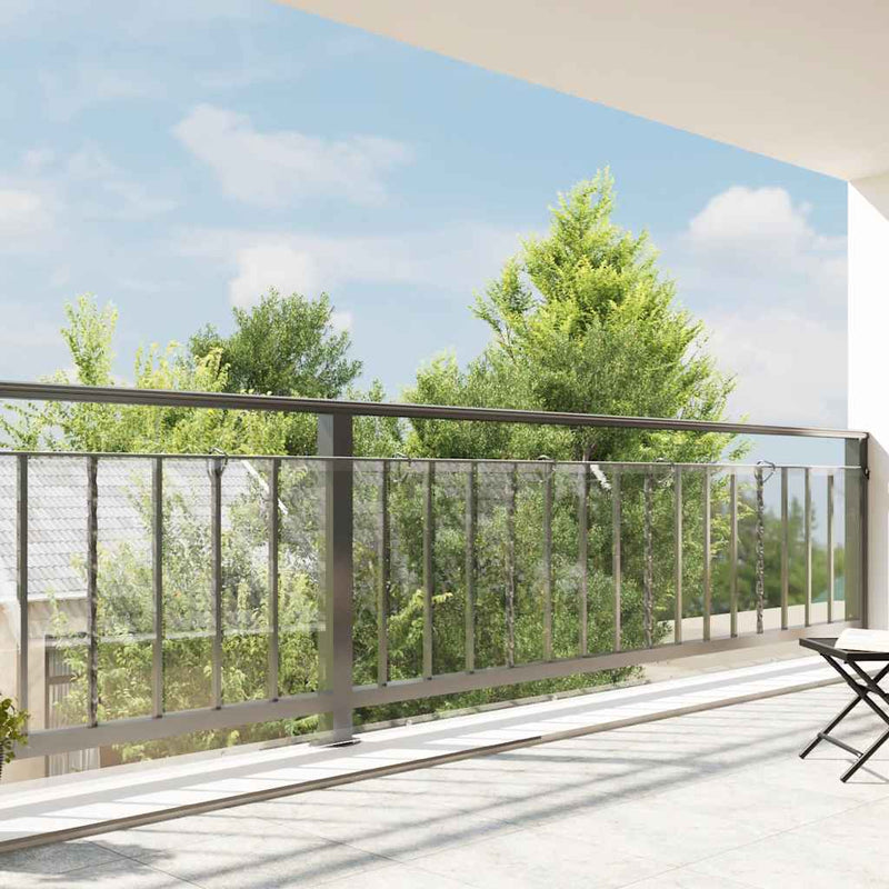Load image into Gallery viewer, Vidaxl doorzichtig zeildoek met zeilringen 1x12 m pvc
