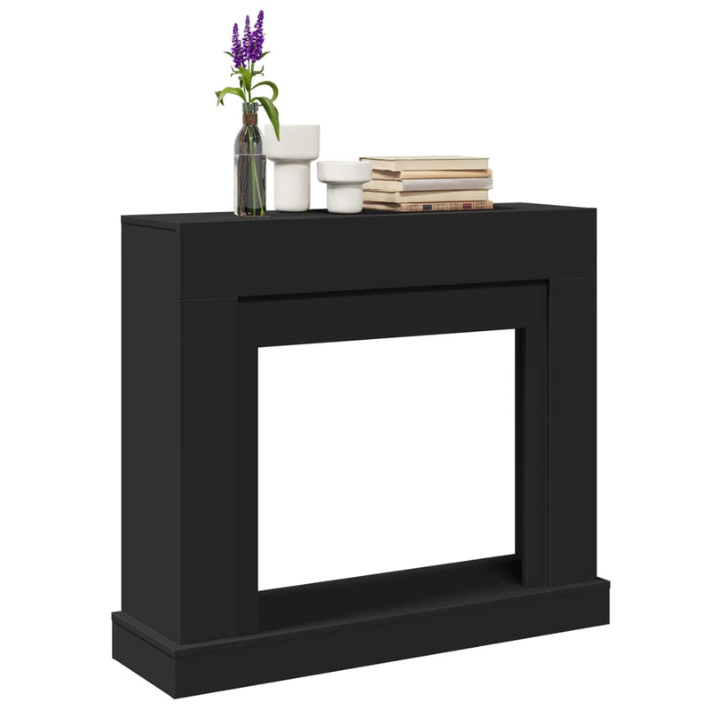 Load image into Gallery viewer, Vidaxl haardombouw 100x30x87,5 cm bewerkt hout zwart
