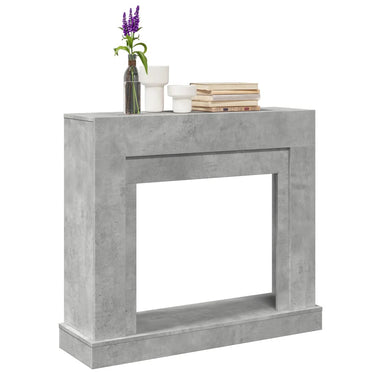 Vidaxl haardombouw 100x30x87,5 cm bewerkt hout betongrijs