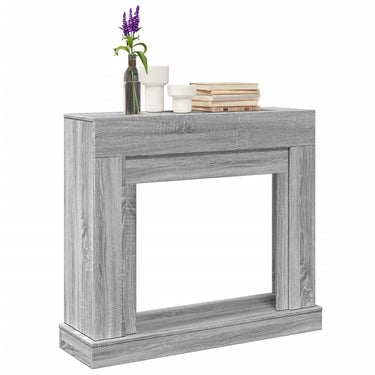 Vidaxl haardombouw 100x30x87,5 cm bewerkt hout grijs sonoma eikenkleur