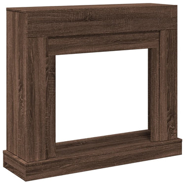 Vidaxl haardombouw 100x30x87,5 cm bewerkt hout bruin eikenkleurig