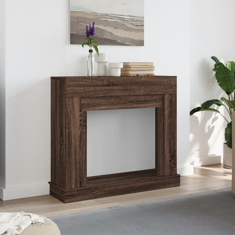 Load image into Gallery viewer, Vidaxl haardombouw 100x30x87,5 cm bewerkt hout bruin eikenkleurig
