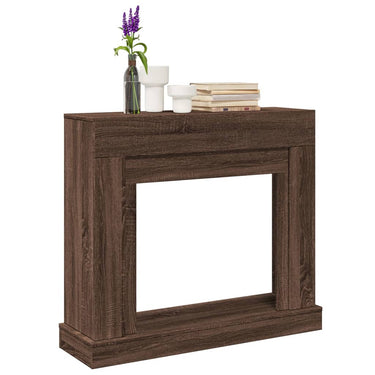 Vidaxl haardombouw 100x30x87,5 cm bewerkt hout bruin eikenkleurig