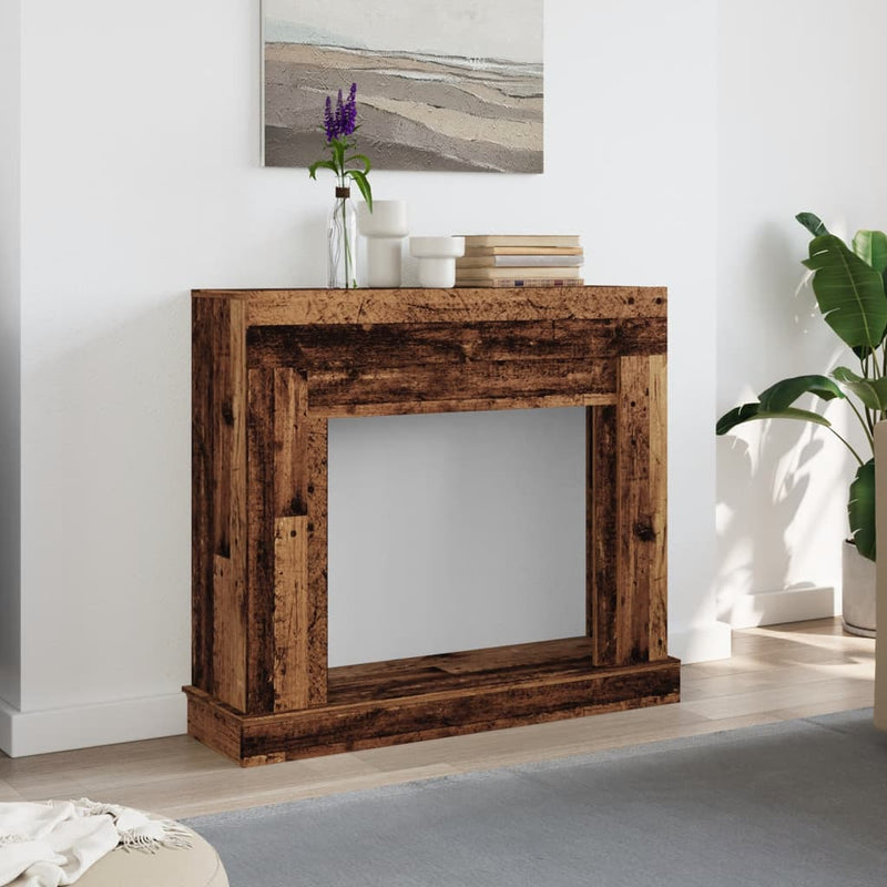 Load image into Gallery viewer, Vidaxl haardombouw 100x30x87,5 cm bewerkt hout oud houtkleurig
