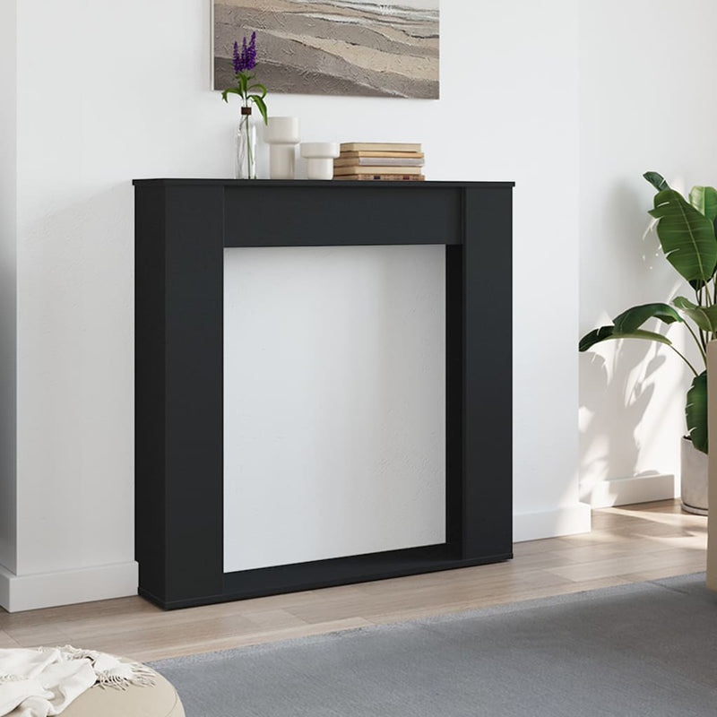 Load image into Gallery viewer, Vidaxl haardombouw 100x20x100 cm bewerkt hout zwart
