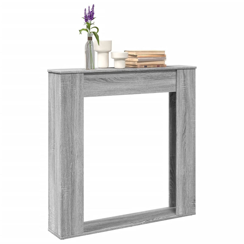 Load image into Gallery viewer, Vidaxl haardombouw 100x20x100 cm bewerkt hout grijs sonoma eikenkleur
