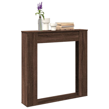 Vidaxl haardombouw 100x20x100 cm bewerkt hout bruin eikenkleurig