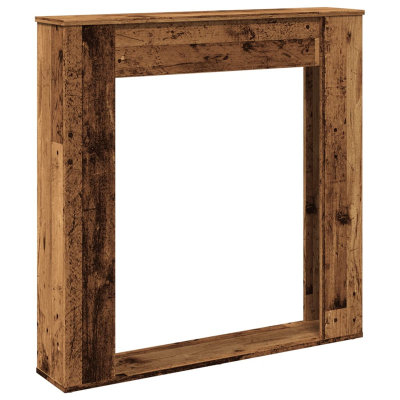 Load image into Gallery viewer, Vidaxl haardombouw 100x20x100 cm bewerkt hout oud houtkleurig
