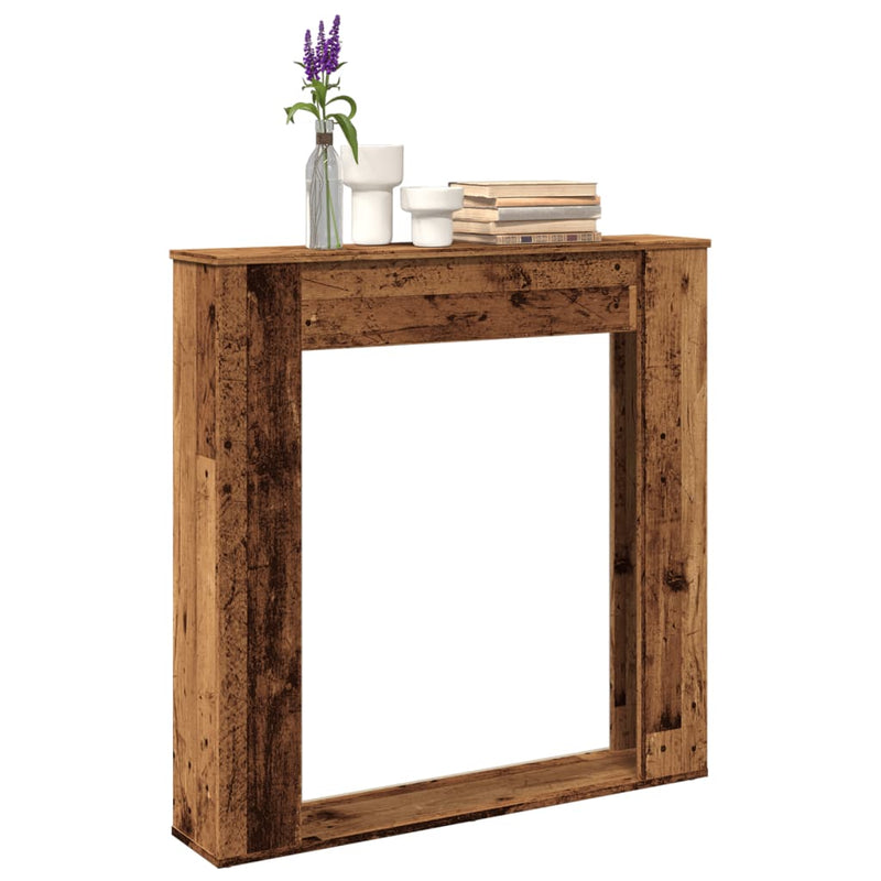 Load image into Gallery viewer, Vidaxl haardombouw 100x20x100 cm bewerkt hout oud houtkleurig
