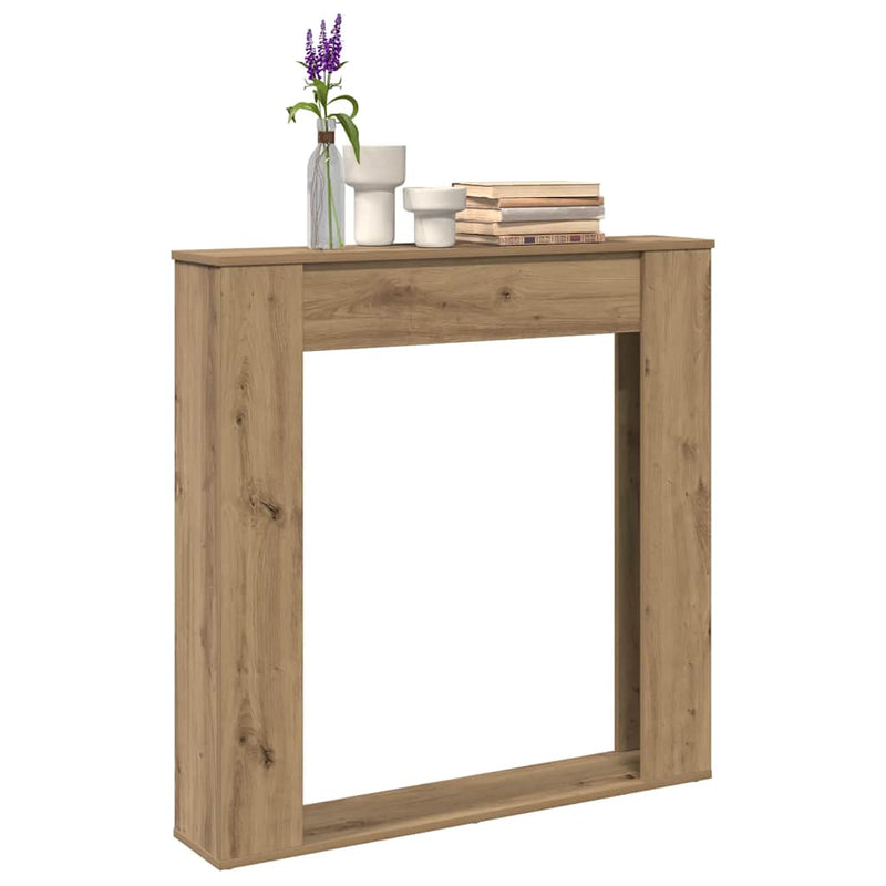 Load image into Gallery viewer, Vidaxl haardombouw 100x20x100 cm bewerkt hout artisanaal eikenkleurig
