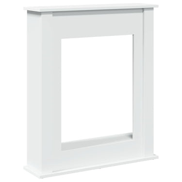 Vidaxl haardombouw 75x20x87,5 cm bewerkt hout wit