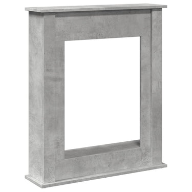 Vidaxl haardombouw 75x20x87,5 cm bewerkt hout betongrijs