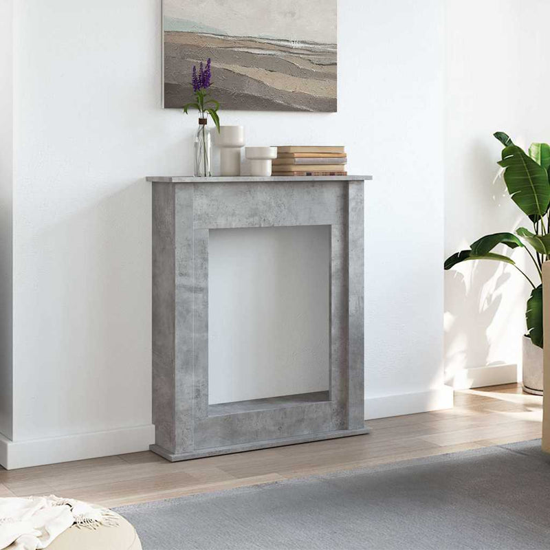 Load image into Gallery viewer, Vidaxl haardombouw 75x20x87,5 cm bewerkt hout betongrijs
