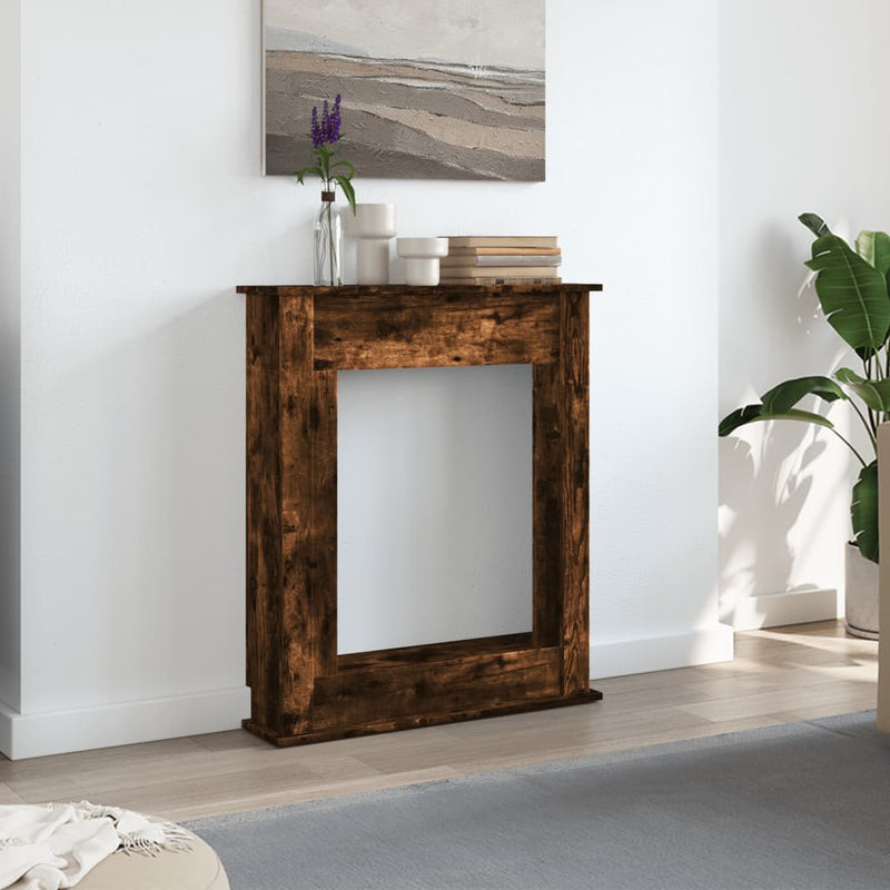 Load image into Gallery viewer, Vidaxl haardombouw 75x20x87,5 cm bewerkt hout gerookt eikenkleurig
