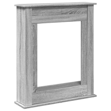 Vidaxl haardombouw 75x20x87,5 cm bewerkt hout grijs sonoma eikenkleur