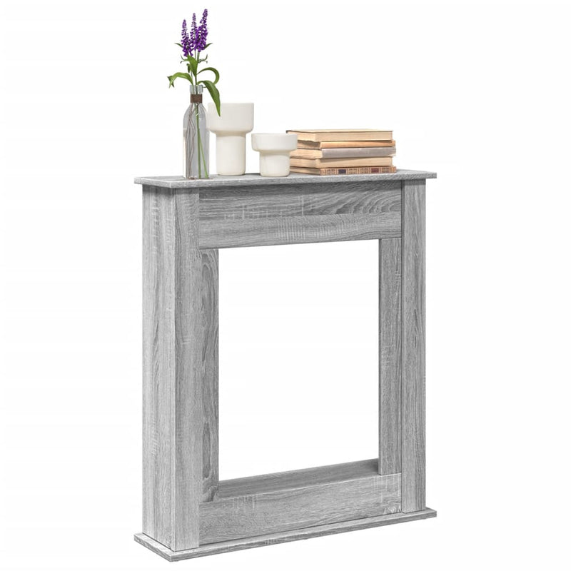 Load image into Gallery viewer, Vidaxl haardombouw 75x20x87,5 cm bewerkt hout grijs sonoma eikenkleur
