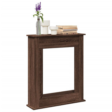 Vidaxl haardombouw 75x20x87,5 cm bewerkt hout bruin eikenkleurig