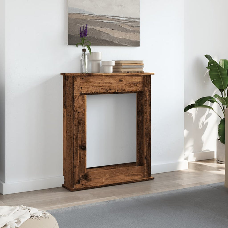 Load image into Gallery viewer, Vidaxl haardombouw 75x20x87,5 cm bewerkt hout oud houtkleurig
