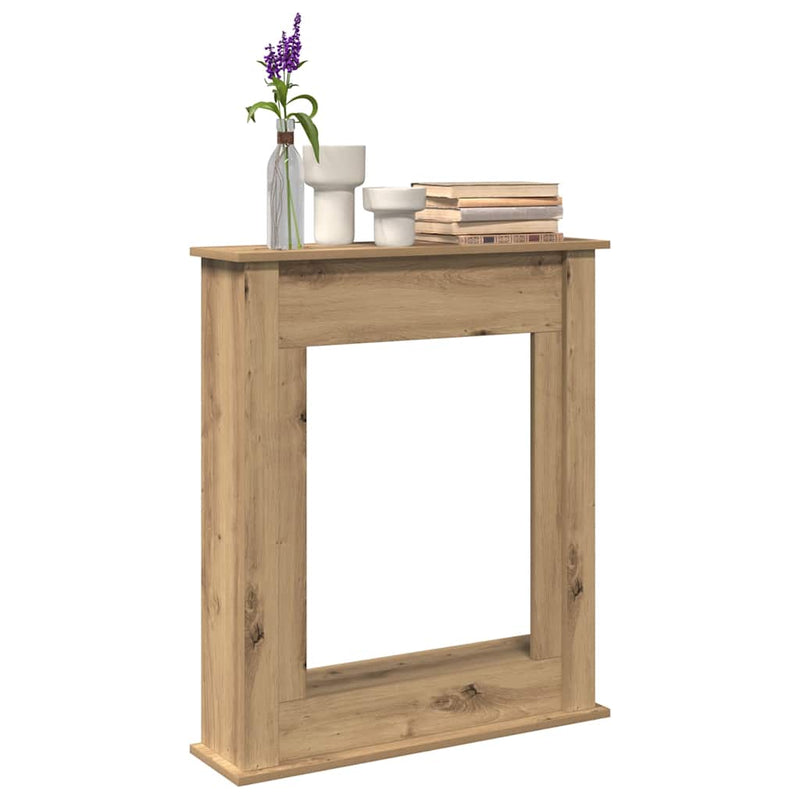 Load image into Gallery viewer, Vidaxl haardombouw 75x20x87,5 cm bewerkt hout artisanaal eikenkleurig
