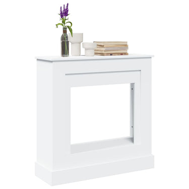 Vidaxl haardombouw 90x30x90 cm bewerkt hout wit
