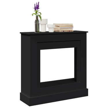 Vidaxl haardombouw 90x30x90 cm bewerkt hout zwart