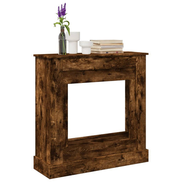 Vidaxl haardombouw 90x30x90 cm bewerkt hout gerookt eikenkleurig