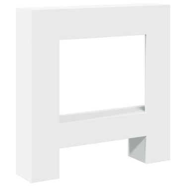 Vidaxl haardombouw 81x18x82 cm bewerkt hout wit