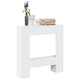 Vidaxl haardombouw 81x18x82 cm bewerkt hout wit