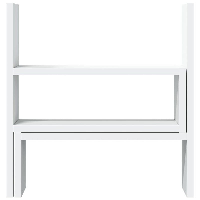 Load image into Gallery viewer, Vidaxl bureau organiser 40x17x41 cm bewerkt hout wit
