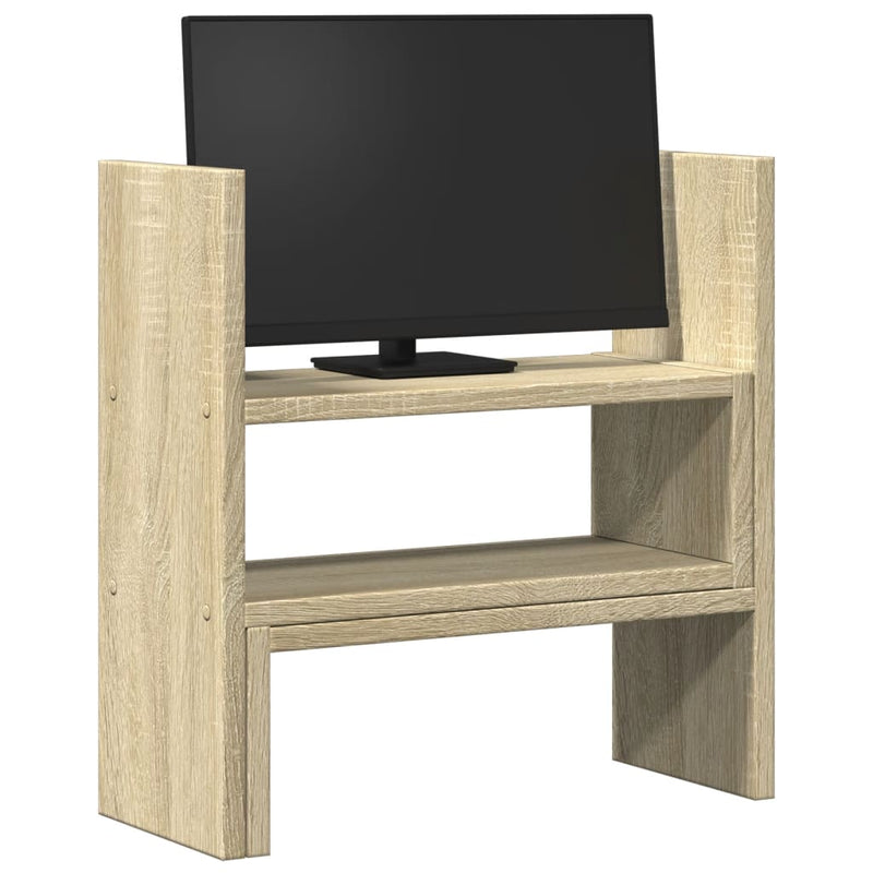 Load image into Gallery viewer, Vidaxl bureau organiser 40x17x41 cm bewerkt hout sonoma eikenkleurig
