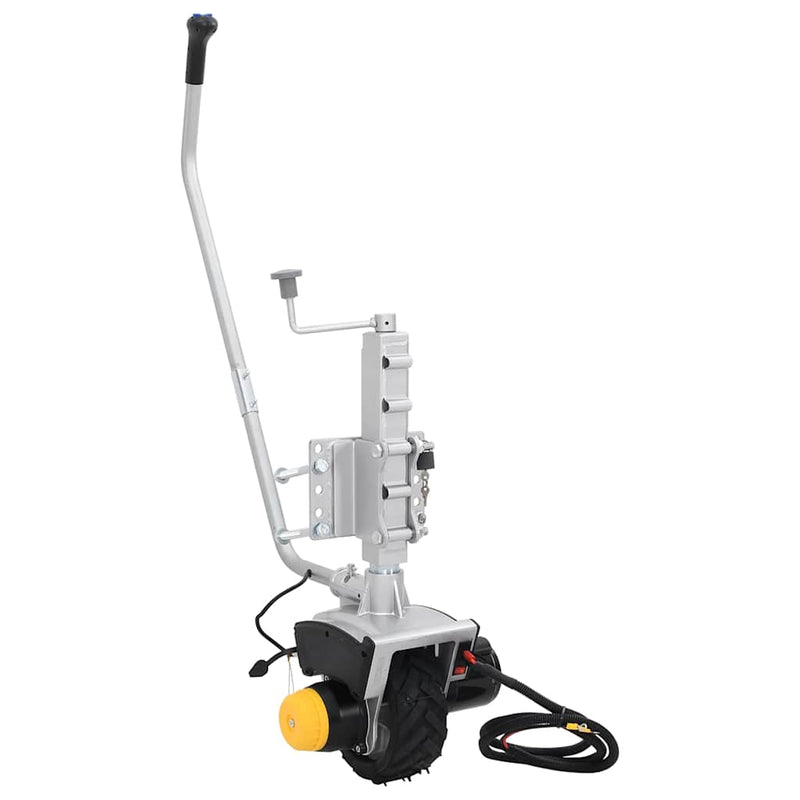 Load image into Gallery viewer, Vidaxl aanhangwagenkrikwiel 12 v 550 w aluminium
