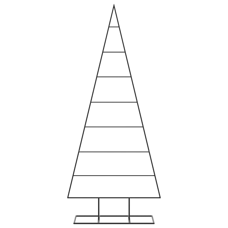 Load image into Gallery viewer, Vidaxl kerstdecoratie kerstboom 150 cm metaal zwart
