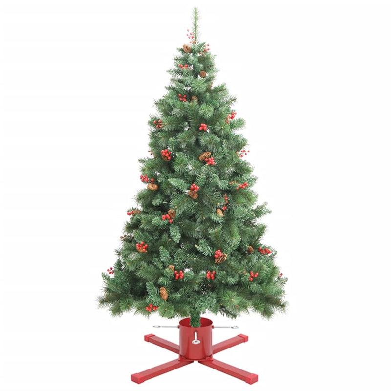 Load image into Gallery viewer, Vidaxl kerstboomstandaard 61x61x15,5 cm rood
