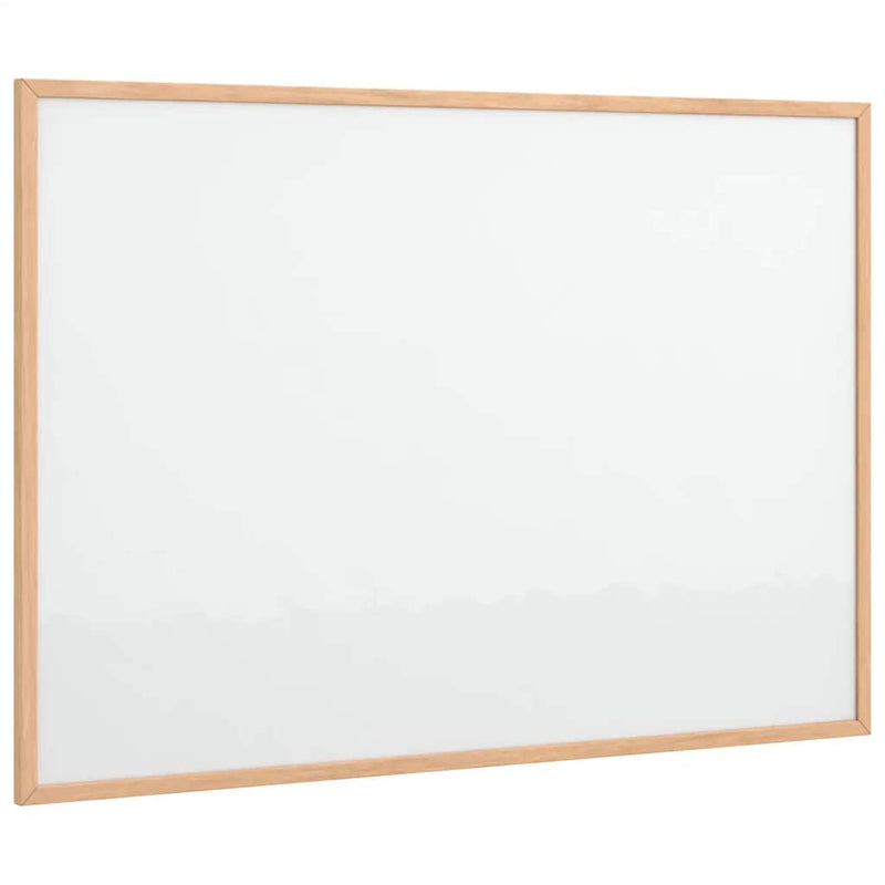 Load image into Gallery viewer, Vidaxl magnetisch whiteboard met massief grenenhouten frame 80x55 cm
