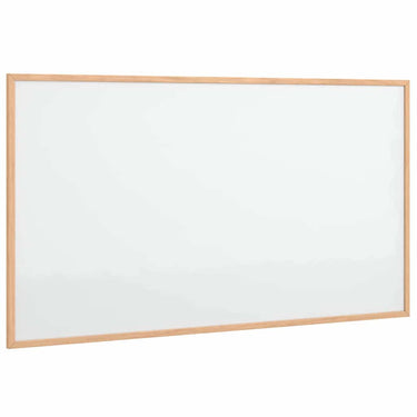 Vidaxl magnetisch whiteboard met massief grenenhouten frame 100x55 cm