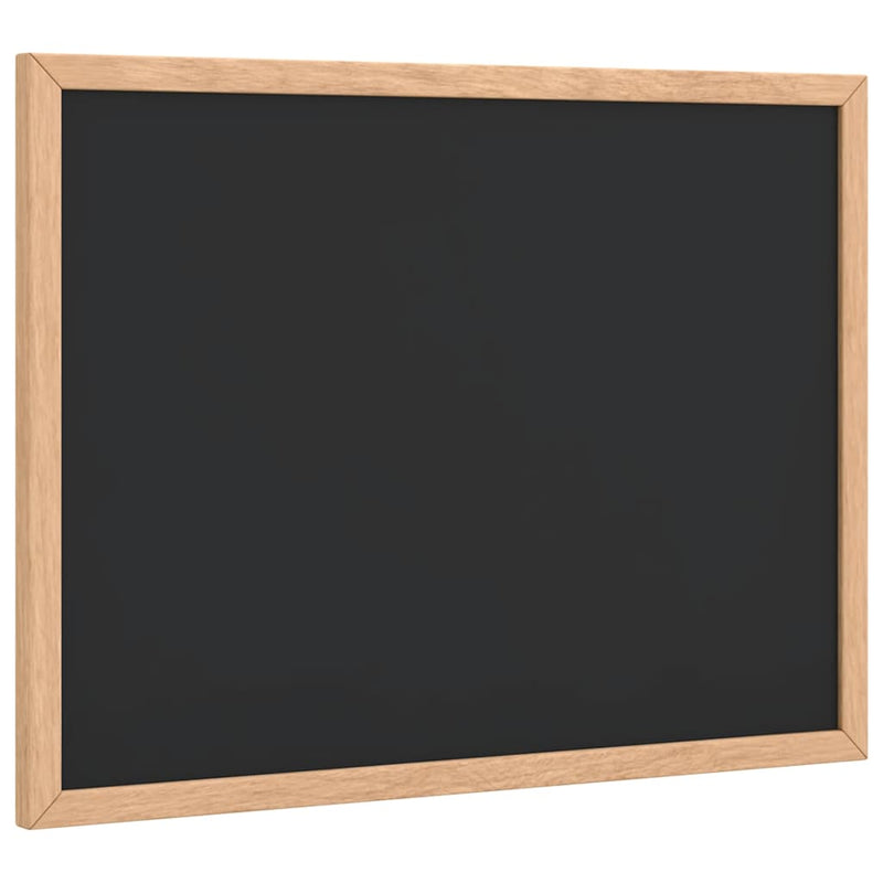 Load image into Gallery viewer, Vidaxl krijtbord met massief grenenhouten frame 40x30 cm zwart
