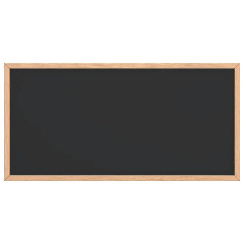 Load image into Gallery viewer, Vidaxl krijtbord met massief grenenhouten frame zwart 60x30 cm
