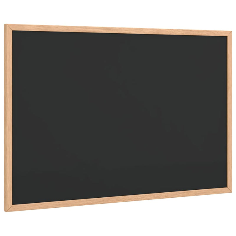 Load image into Gallery viewer, Vidaxl krijtbord met massief grenenhouten frame zwart 60x40 cm
