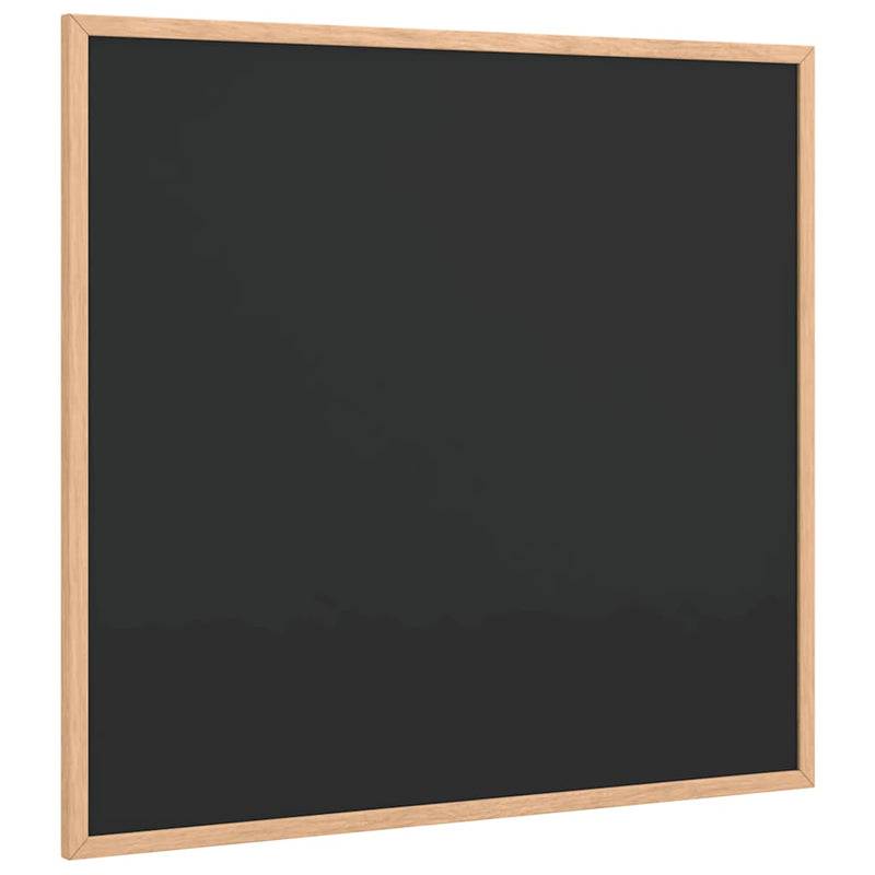 Load image into Gallery viewer, Vidaxl krijtbord met massief grenenhouten frame zwart 60x55 cm
