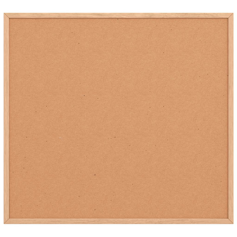 Load image into Gallery viewer, Vidaxl kurkbord met massief grenenhouten frame 60x55 cm
