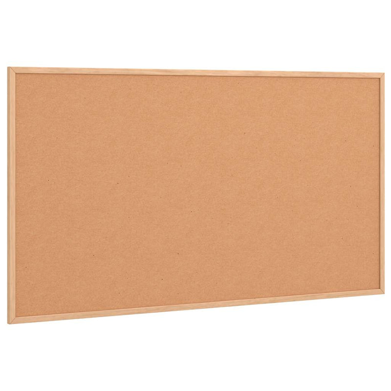 Load image into Gallery viewer, Vidaxl kurkbord met massief grenenhouten frame 100x55 cm
