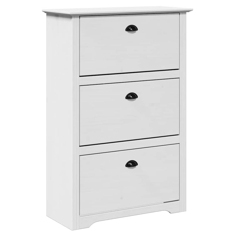 Load image into Gallery viewer, Vidaxl schoenenrek bodo 80x35x118 cm wit
