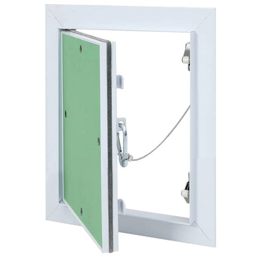 Vidaxl toegangs paneel groen en zilver 20 x 25 cm