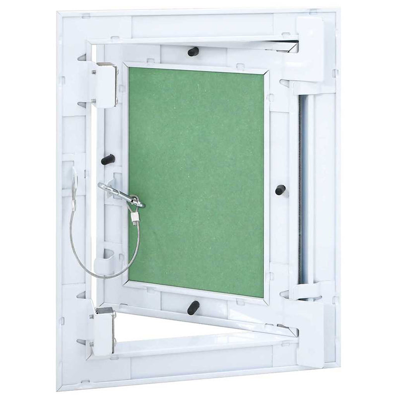 Load image into Gallery viewer, Vidaxl toegangs paneel groen en zilver 25 x 30 cm
