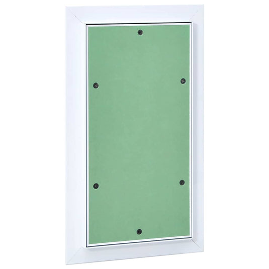 Vidaxl toegangs paneel groen en zilver 25 x 45 cm