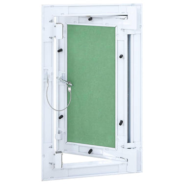 Vidaxl toegangs paneel groen en zilver 25 x 45 cm