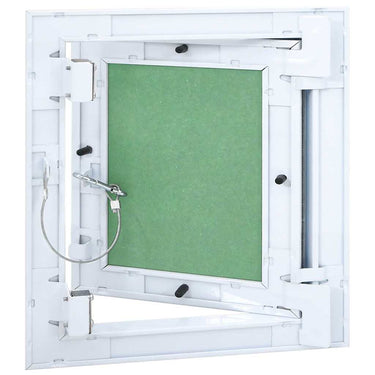 Vidaxl toegangs paneel groen en zilver 30 x 30 cm