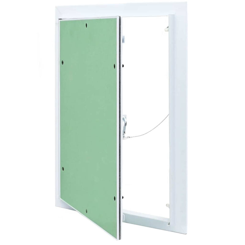 Load image into Gallery viewer, Vidaxl toegangs paneel groen en zilver 35 x 45 cm
