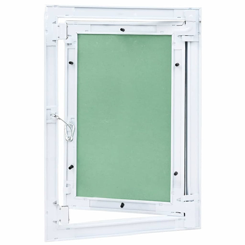 Load image into Gallery viewer, Vidaxl toegangs paneel groen en zilver 35 x 45 cm
