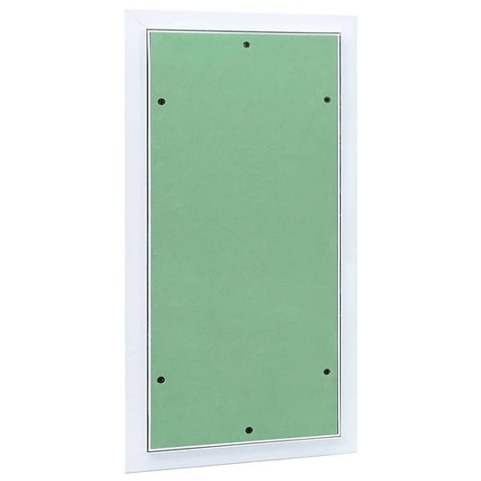 Vidaxl toegangs paneel groen en zilver 35 x 55 cm
